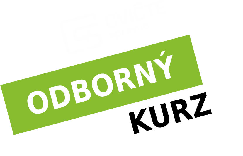 Cvičte správne - odborný kurz pre fintess trénerov